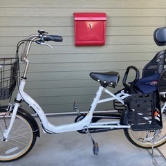 子供乗せ自転車　アサヒサイクル購入美品　電動ではありませんの画像