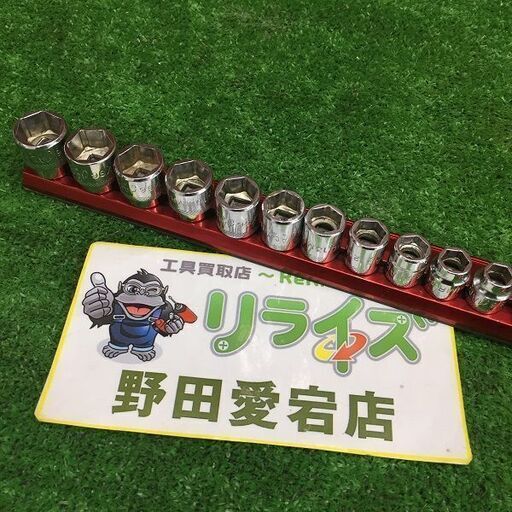 MAC TOOLS マックツールズ MGC900GB 3/8 ショートソケット 11Pc【リライズ野田愛宕店】【店頭取引限定】【中古】ITOEFS00K328