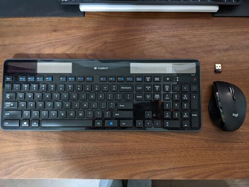 Logicool ワイヤレスキーボード（英語配列）ワイヤレスマウス