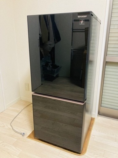 冷蔵庫 SHARP SJ-GD14E-B 137L