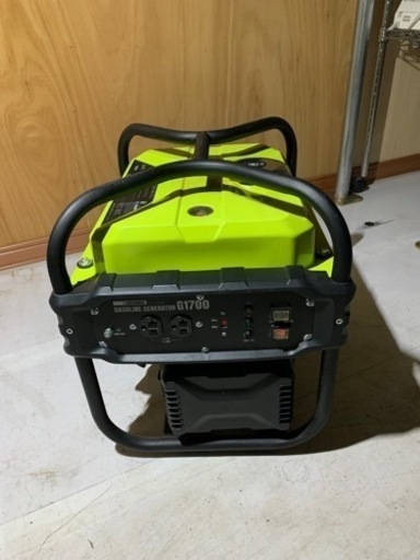 【受け渡し決定】【美品・完動品】アストロプロダクツ ガソリン発電機 G1700