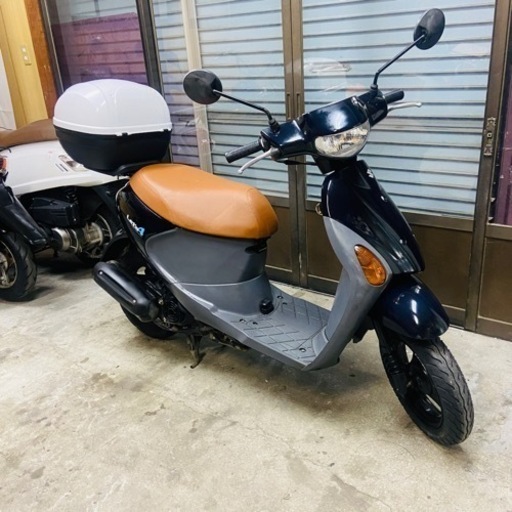 配送可能！　スズキ　レッツ4 新品多数！　リアボックス付き