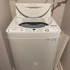 洗濯機⭐︎SHARP製6L 2021年製造