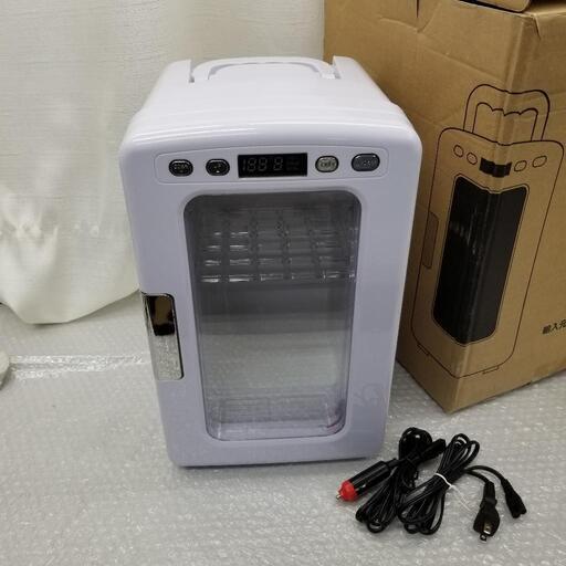 2880 冷温庫 10L 小型 ポータブル 保冷温庫 -2℃〜60℃ 保冷 保温 AC DC 2電源式 車載 部屋用 温冷庫 冷蔵庫