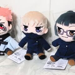 新品☆呪術廻戦ぬいぐるみ両面宿儺(りょうめんすくな)禪院真希(ぜんいんまき)狗巻棘(いぬまきとげ)ぬいぐるみの画像