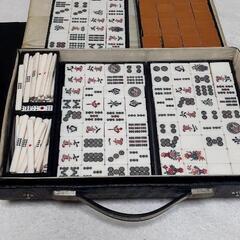 竹製高級　美品　麻雀牌の画像