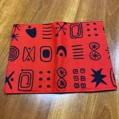 【値下げしました‼️】美品 北欧柄ブックカバー（プレゼントにも🙆‍♀️）の画像
