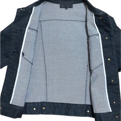 【美品】UNTITLED アンタイトル コットン デニムジャケットの画像