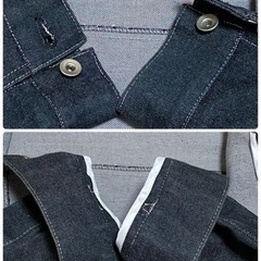 【美品】UNTITLED アンタイトル コットン デニムジャケットの画像
