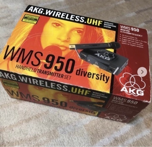 AKGワイヤレスマイクセット