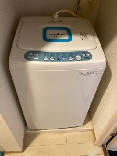 TOSHIBA 東芝 4.2kg 洗濯機 コンパクト 風乾燥機能付き