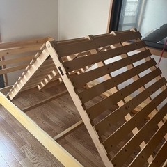 取引中★3月末迄★シングルベッドフレーム〈ニトリ購入品〉の画像