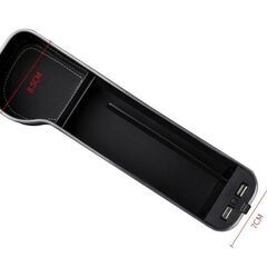 訳あり新品　車内アクセサリー収納ポケット カー用品隙間収納ボックスの画像