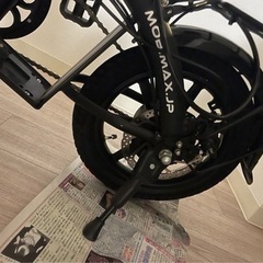 アクセル付き電動自転車の修理