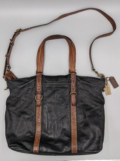 COACH・オールレザー、メンズ2Wayバッグ
