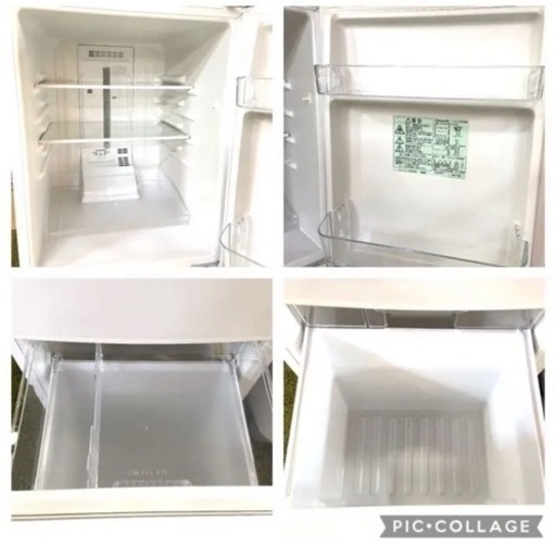 早い方優先❗️Panasonic SHARP 生活家電2点セット　ピンク　冷蔵庫　洗濯機⑨
