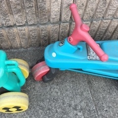 ピープル 乗用玩具 乗り物 三輪車 ブルーの画像