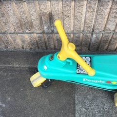 people ピープル 乗用玩具 乗り物 三輪車 グリーンの画像