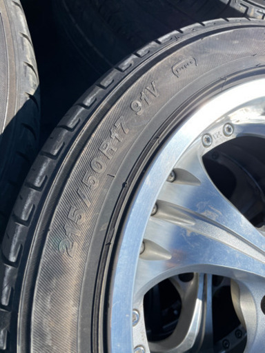 タイヤホイール4本セット　17インチ