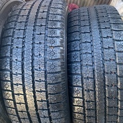 無料！185/55R15 4穴6J 100-4 鉄つき　腐食ありの画像