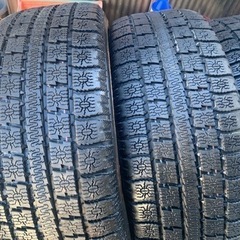 無料！185/55R15 4穴6J 100-4 鉄つき　腐食ありの画像