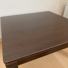 【予定者決定】こたつテーブル　1人用の画像
