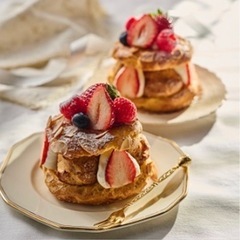 【無料】ときめき苺のシューケーキ体験