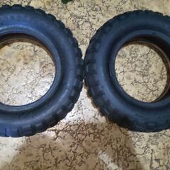 中古モンキー用タイヤ 3.50-8 x２本 ブリヂストン製
