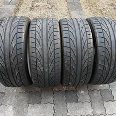 DUNLOP ダンロップ DIREZZA ディレッツァ DZ101 225/40R18 88W 7～8分山 四本セット 2018年48週製造

