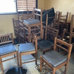 お店で使わなくなったものの画像