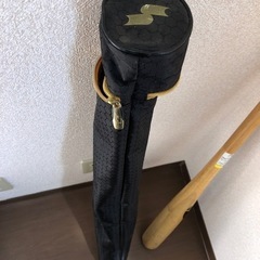 木製バット(BAKUCHIKU HACOROMO)、バットケース(エスエスケイ)の画像