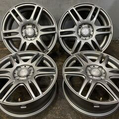 YFC LAYCEA レイシア 社外ホイール 15インチ 4本 5.5J4HPCD100+50 フィット フリード等　(VHF247) クレジットカード QRコード決済可能