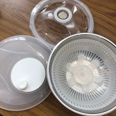未使用品　野菜水切り　保存　ボウル　日付けダイヤル　お買得‼︎ ...