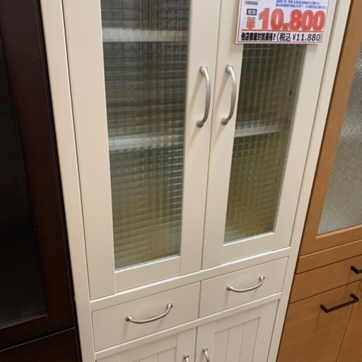 食器棚【店頭取引限定】【中古品】早い者勝ち！?足立区近郊配送可能！