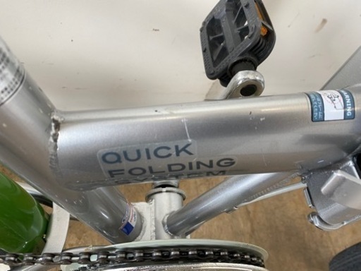 N172★２０インチ折りたたみ自転車★防犯登録料込