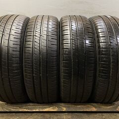 DUNLOP ENASAVE EC204 185/60R15 15インチ 夏タイヤ 4本 2019年製 バリ溝 グレイス シャトル シエンタ等　(TF682) クレジットカード QRコード決済可能