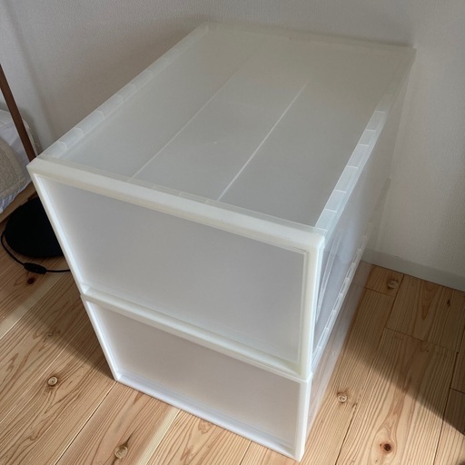【お取引中】無印良品　衣装ケース　2つ