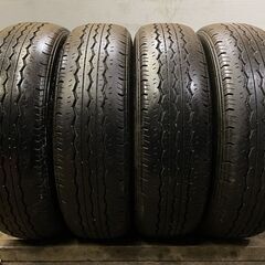 BS RD-613 STEEL 195/80R15 107/105L LT 15インチ 夏タイヤ 4本 2018年製 ハイエース キャラバン等　(TE699) クレジットカード QRコード決済可能