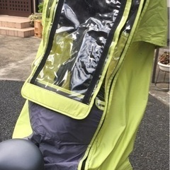 自転車チャイルドシート　レインカバー