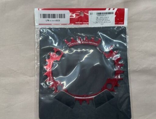 ラスト1ですよー‼️◆新品未使用展示品・Sugino スギノ ◆ 楕円チェーンリング CYCLOID SHC / CY4-S ★32T★ コンパクトクランク専用品