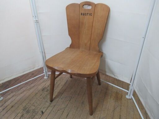 JKN3651/ダイニングチェア/オーク材/オールド/カリモク/karimoku/ルスティック/RUSTIC/中古品/