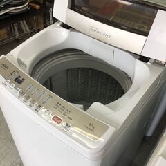 洗濯機の分解クリーニング行っています！配送設置込み！アクア8.0K　DDモーター　2018年製　分解クリーニング済み！！