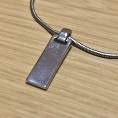 値引き★ クリスチャンディオール プレート ネックレス ★の画像