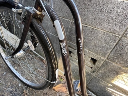 自転車　多分27型　アサヒ　スウェル