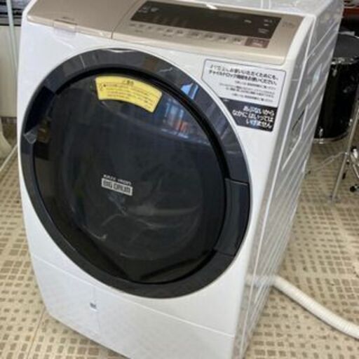 07/31【ジモティ特別価格】HITACHI/日立 ドラム式洗濯機 BD-SV110E 2020年製 11キロ