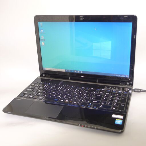 Wi-Fi有 ノートパソコン 中古美品 NEC PC-LS150NSB 15.6型 Celeron 4GB