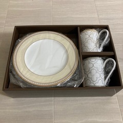 【取引決まりました】モーニング食器セットの画像