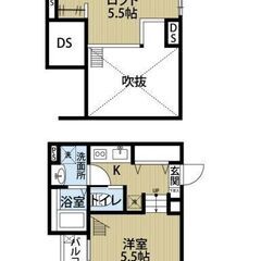 🏡叶Room🏠(y)（1R+ロフト）『ラ・フォーリア102号室』...