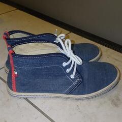 値下げ　pokerレディースハイカットスニーカーMサイズの画像