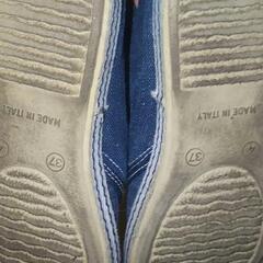 値下げ　pokerレディースハイカットスニーカーMサイズの画像